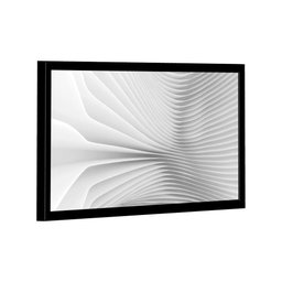 Quadro Linhas Brancas -- Br Artes - 1