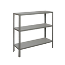 Ver imagem 1 de Estante Multiuso 30cm - 3 Bandejas - 22kg por Prateleira - Cinza Mm Branco