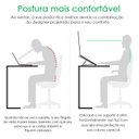 Ver mais imagens de Suporte Notebook Netbook Dobrável Preto Home Office 7 Niveis