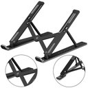 Ver imagem 4 de Suporte Notebook Netbook Dobrável Preto Home Office 7 Niveis