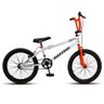 Bicicleta Infantil Aro 20 Bmx Freio V-brake Branco e Laranja Gottbike - 2
