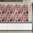Ver imagem 2 de Papel de Parede Sorveteria N5061