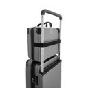 Ver imagem 7 de Kit Mala Rígida 360° Bordo com Tsa Mais Frasqueira - Gladiador Wide E1 Cor: Cinza