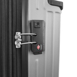 Kit Mala Rígida 360° Bordo com Tsa Mais Frasqueira - Gladiador Wide E1 Cor: Cinza - 10