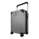 Ver imagem 2 de Kit Mala Rígida 360° Bordo com Tsa Mais Frasqueira - Gladiador Wide E1 Cor: Cinza