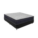 Ver imagem 1 de Cama + Box Casal Colchão Ortobom D45 Airtech Extra Firme Cor:preto
