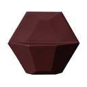 Ver imagem 1 de Vaso Planta Diamante 40x35 Jardim Vertical Polietileno - VINHO BORDO 021