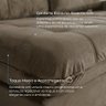 Sofá Califórnia Retrátil e Reclinável 3 Lugares 2,10m com Molas Ensacadas e Pillow Castor - 5