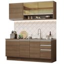 Ver imagem 3 de Armário de Cozinha Compacta 180cm Rustic Glamy Madesa 06