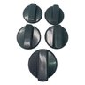 Kit 5 Unidades Botão para Fogão Dako Mabe Cinza - 5