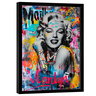 Quadro Decorativo Marilyn Monroe Grafite - 4