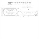 Ver imagem 2 de Banheira Dupla Londres com Hidro em Acrílico