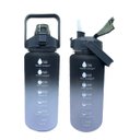 Ver imagem 2 de Garrafa Água Fosca 2 Litros Frases Motivacionais Dia a Dia