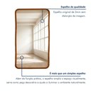 Ver imagem 6 de Espelho Orgânico 180x90cm Moldura MDF Zadar