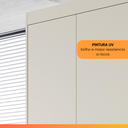 Ver imagem 4 de Guarda Roupas Casal 4 Portas 3 Gavetas 100% Mdf Tunis