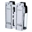 Ver imagem 4 de Dispenser Duplo Shampoo Sabonete Liquido Kit 10 Unidades Banheiro Hotel Casa Shopping Restaurante