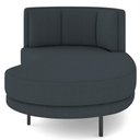 Ver imagem 6 de Chaise Longue Divã 164cm Braço Direito Logus D06 Bouclê Chumbo - Mpozenato
