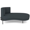 Ver imagem 7 de Chaise Longue Divã 164cm Braço Direito Logus D06 Bouclê Chumbo - Mpozenato