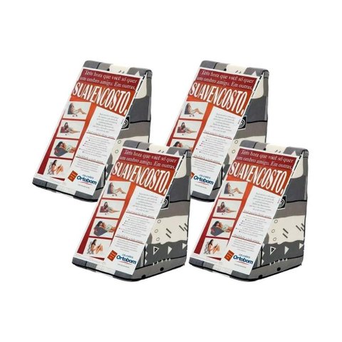 Travesseiro Suavencosto Triangular Sleep Anatômico Kit C/ 4 Un (55x40x40) - Ortobom