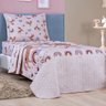 Colcha Infantil Solteiro 2 Peças Menino e Menina Cobre Leito Teen Dupla Face Cama Box Unicórnio - 2