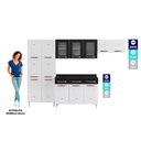 Ver imagem 7 de Cozinha Aço Completatelasul Mirage New Bco/pto 3v C/balcão