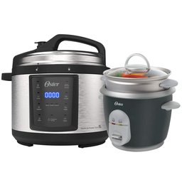 Kit Panela de Pressão e Panela Elétrica de Arroz Oster - 127V - 1