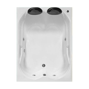 Banheira Dupla Hierro Combate com Hidro em Acrílico - 220v