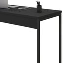 Ver imagem 4 de Mesa Para Escritorio 150x75 Cm 133160 Preto Mobel Preto