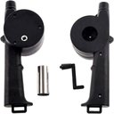 Ver imagem 1 de Soprador Acendedor de Churrasqueira Carvao Lareira Ventilador Manual Assoprador