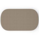 Ver imagem 6 de Puff Decorativo Orgânico para Living Quarto 100cm Doha W01 Bouclê Bege - Lyam Decor