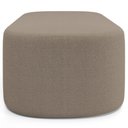 Ver imagem 7 de Puff Decorativo Orgânico para Living Quarto 100cm Doha W01 Bouclê Bege - Lyam Decor