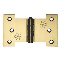 Kit 2 Dobradiças Silvana 840 Palmela até 25kg - 4" Niquelado - 1