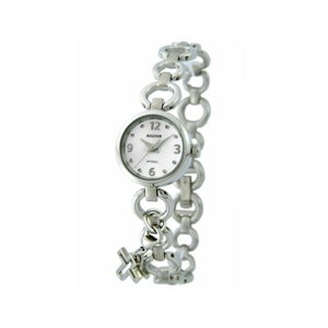 Relógio Magnum Feminino Ref: Ma28583n Mini Prateado Bracelete