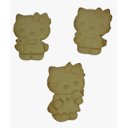 Ver imagem 4 de Kit com 3 Forminhas Rosa para Biscoito Hello Kitty Tupperware
