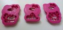 Ver imagem 2 de Kit com 3 Forminhas Rosa para Biscoito Hello Kitty Tupperware