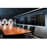 Painel Lousa De Vidro Temperado preta 120x90cm com led - 6