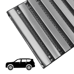 Ralo Linear Garagem Carro Passeio 20cm X 1 Metro Reforçado com Tela - 4