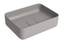 Ver imagem 1 de Cuba Slim Apoio L13040.85 Retangular 40cm Cinza Antracite - Deca