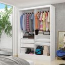 Ver imagem 1 de Closet Casal Dubai 2 Gavetas Carioca Móveis