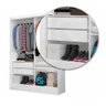 Closet Casal Dubai 2 Gavetas Carioca Móveis - 5