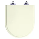 Ver imagem 1 de Assento Sanitário Laqueado Soft Close Riviera Pergamon Bege Claro para vaso Celite