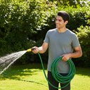 Ver imagem 6 de Mangueira para Jardim Reforçada em Pvc Anti-torção com Engate e Esguicho Verde - Unifios