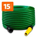 Ver imagem 1 de Mangueira para Jardim Reforçada em Pvc Anti-torção com Engate e Esguicho Verde - Unifios