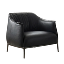 Ver imagem 4 de Poltrona Archibald Couro Legitimo Alto Padrão:450