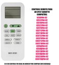 Ver imagem 3 de Controle Remoto para Ar Split Agratto Ecf60fr4-02 Compatível
