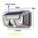 Ver imagem 2 de Luminaria Sensor de Movimento Spot Solar Led Luz Branco