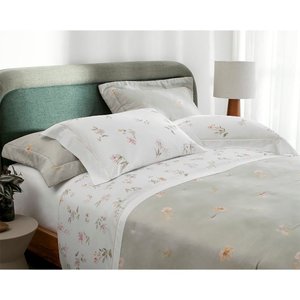 Jogo de Cama - Queen Size - Vision - 4 Peças - Cetim - 300 Fios - 100% Algodão - Buddemeyer