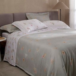 Jogo de Cama - Queen Size - Vision - 4 Peças - Cetim - 300 Fios - 100% Algodão - Buddemeyer - 4
