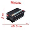 Inversor Tensão 1500w 12v para 220v Veicular Transformador Conversor com Tomada Padrão e Usb - 6