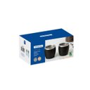 Ver imagem 3 de Kit 2 Xícaras para Café Tramontina em Aço Inox Preto 80 Ml
